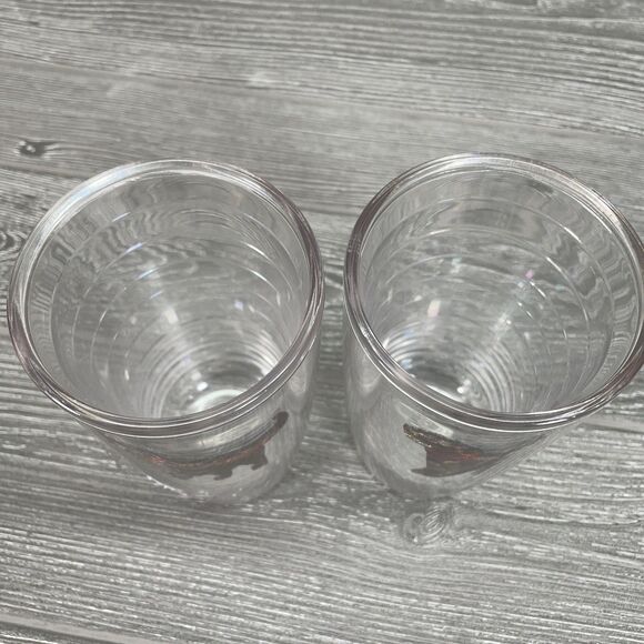 Two Tervis 16oz Clear Tumblers Cups Brown Chocolate Labrador Retriever Dogs - Picture 5 of 8